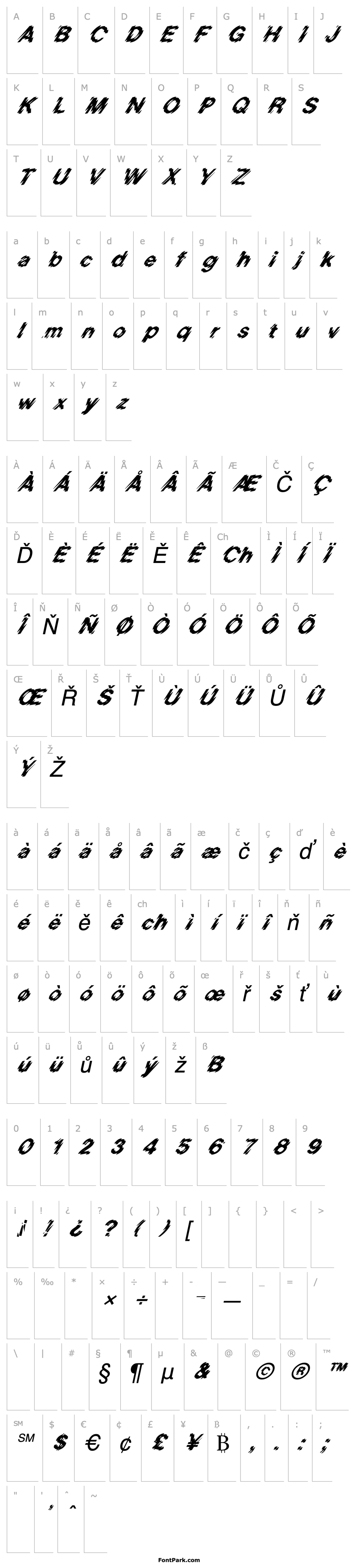 Overview FZ UNIQUE 20 ITALIC