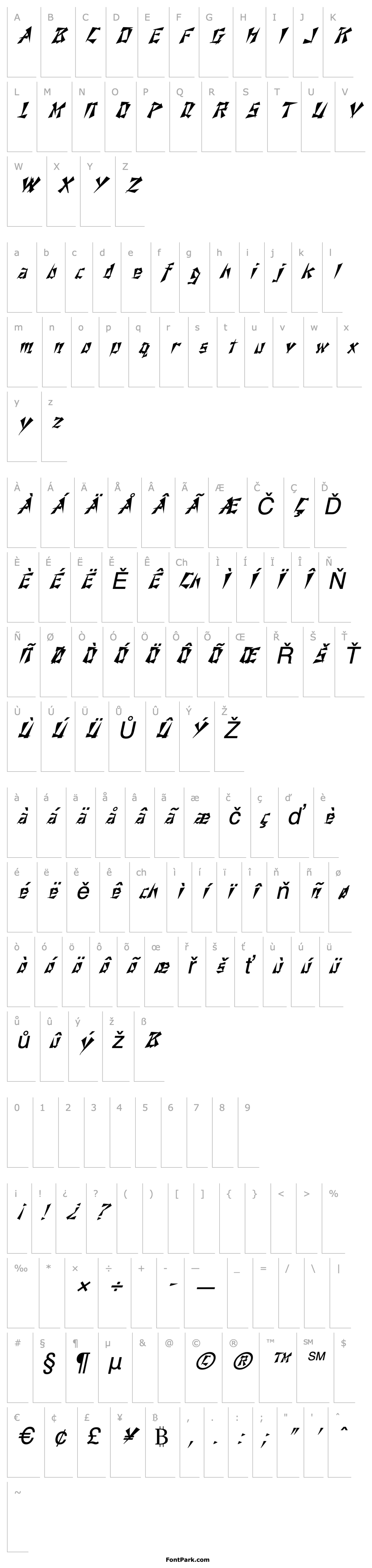 Overview FZ UNIQUE 21 ITALIC