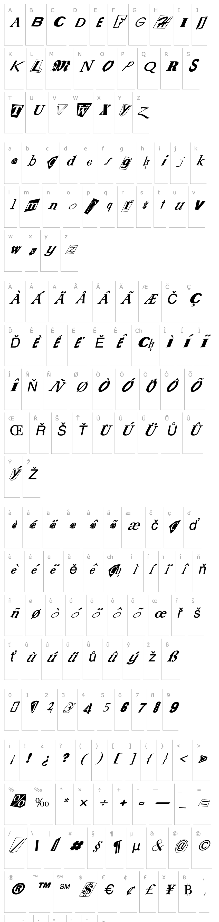 Overview FZ UNIQUE 23 ITALIC