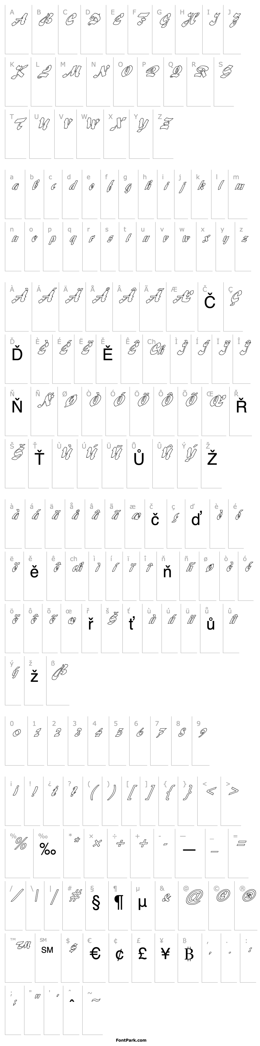 Overview FZ UNIQUE 33 HOLLOW ITALIC