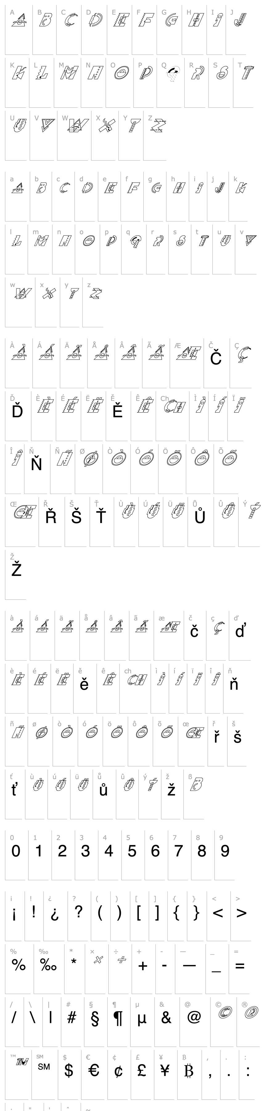 Overview FZ UNIQUE 36 HOLLOW ITALIC