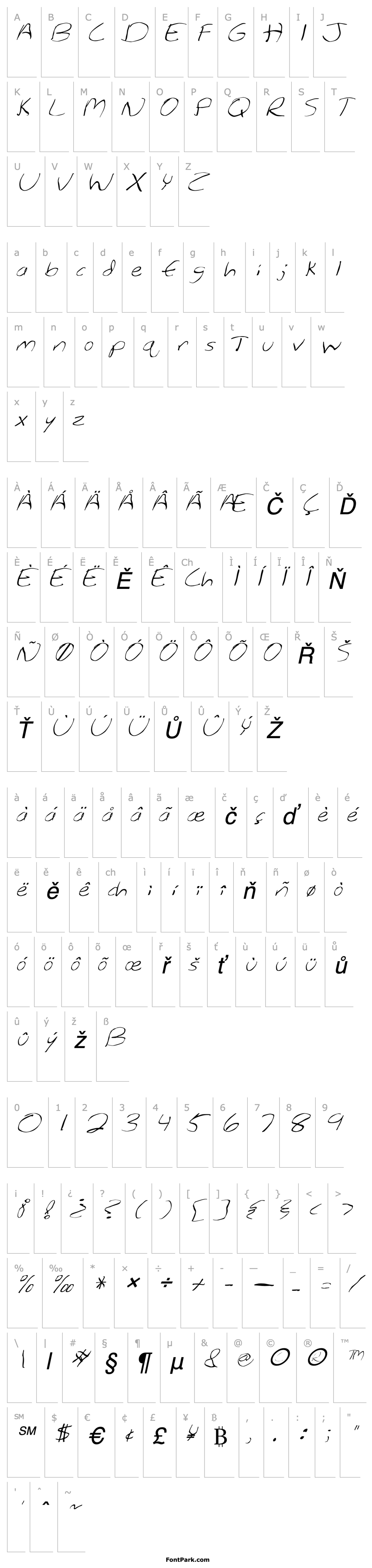 Overview FZ WARPED 27 ITALIC