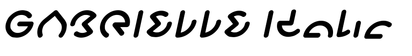 Preview GABRIELLE Italic