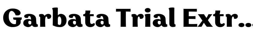 Preview Garbata Trial Extrabold