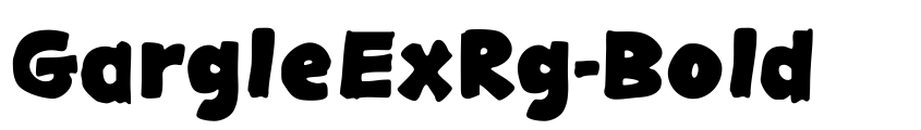 Preview GargleExRg-Bold