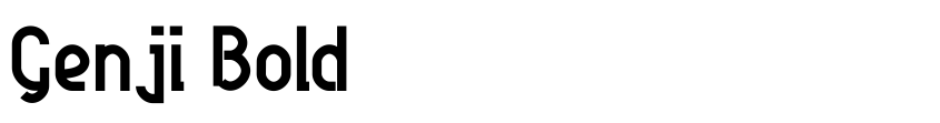 Preview Genji Bold