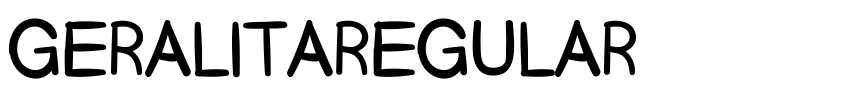 Preview GeralitaRegular