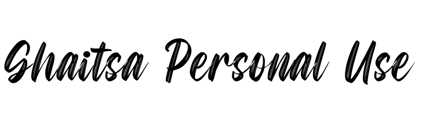 Preview Ghaitsa Personal Use