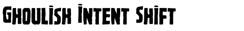 Preview Ghoulish Intent Shift