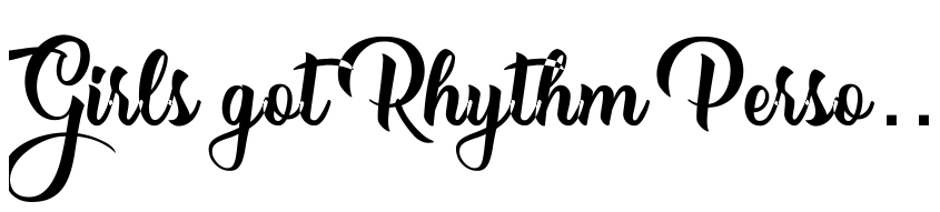Preview Girls got Rhythm Personal Use 