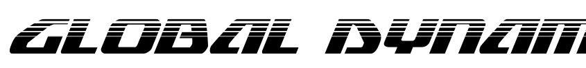 Preview Global Dynamics Halftone Italic