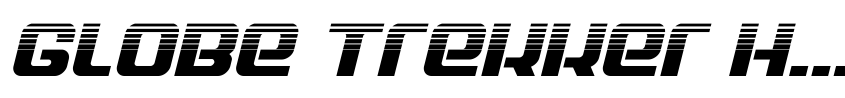 Preview Globe Trekker Halftone Italic