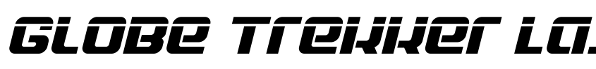 Preview Globe Trekker Laser Italic