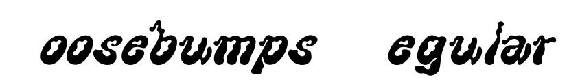 Preview Goosebumps Regular