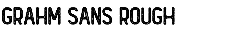 Preview GRAHM Sans Rough
