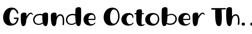 Preview Grande October Three