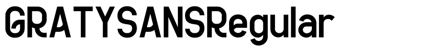 Preview GRATYSANSRegular