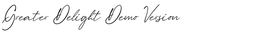 Preview Greater Delight Demo Version