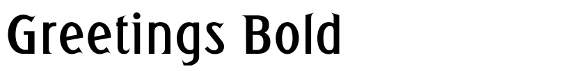Preview Greetings Bold