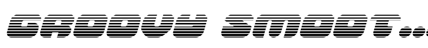 Preview Groovy Smoothie Gradient Italic