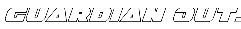Preview Guardian Outline Italic