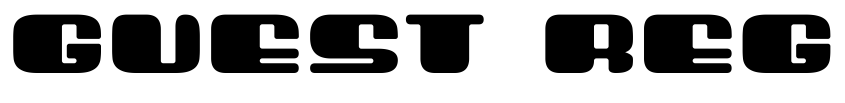 Font Guest Regular by Vladmir Nikolic