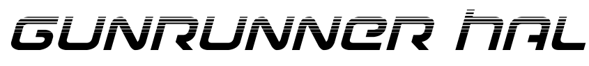 Preview Gunrunner Halftone Italic
