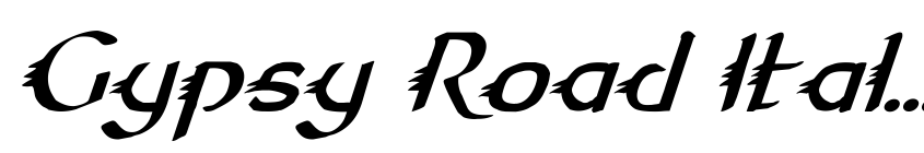 Preview Gypsy Road Italic