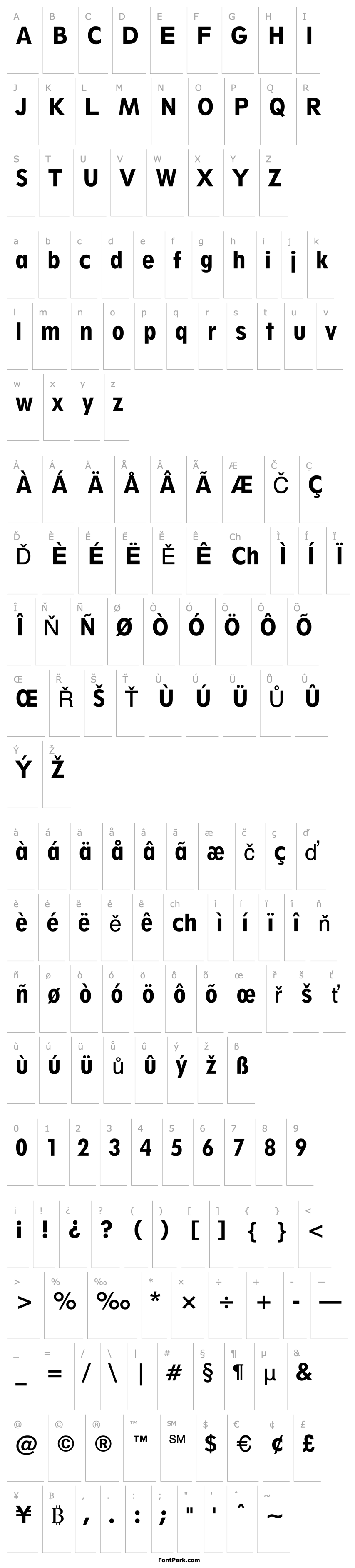 Overview Geometric212BT-HeavyCondensed