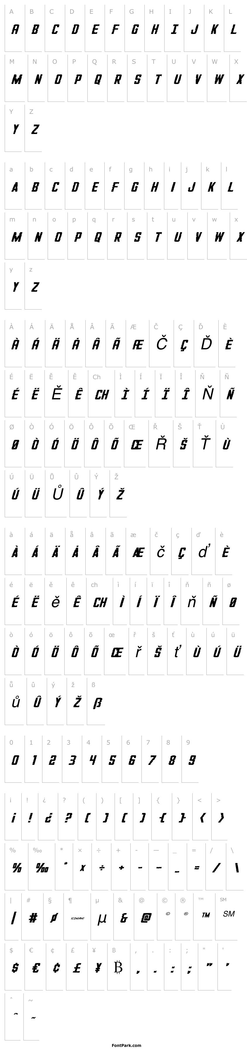 Přehled G.I. Incognito Small Italic