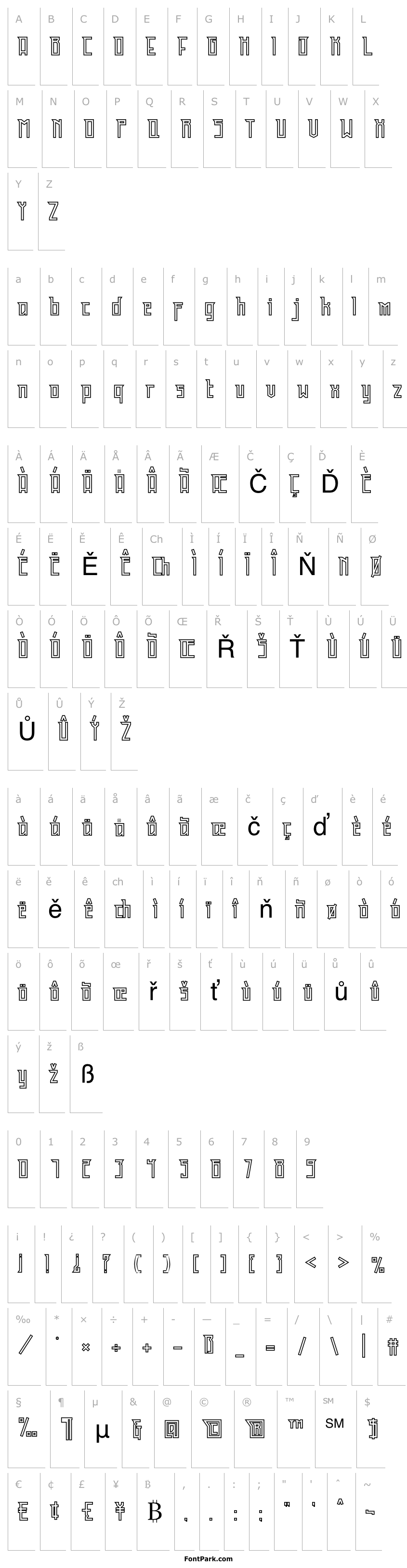 Přehled Gainstone Outline