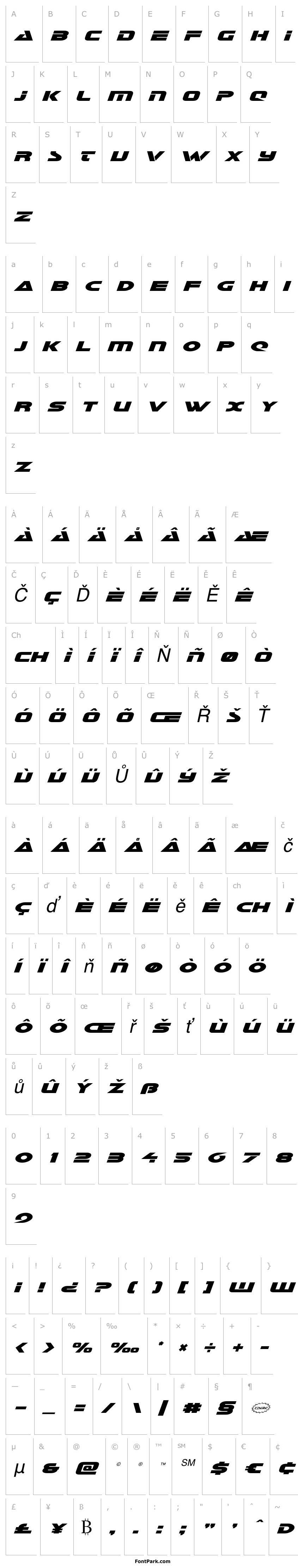 Přehled Galant Italic