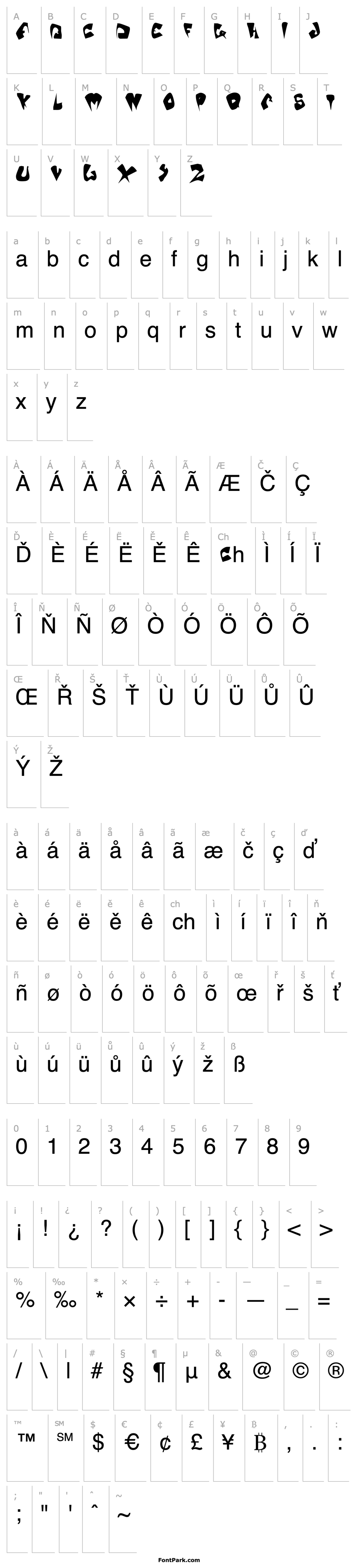 Overview Galaxia  Oddtype