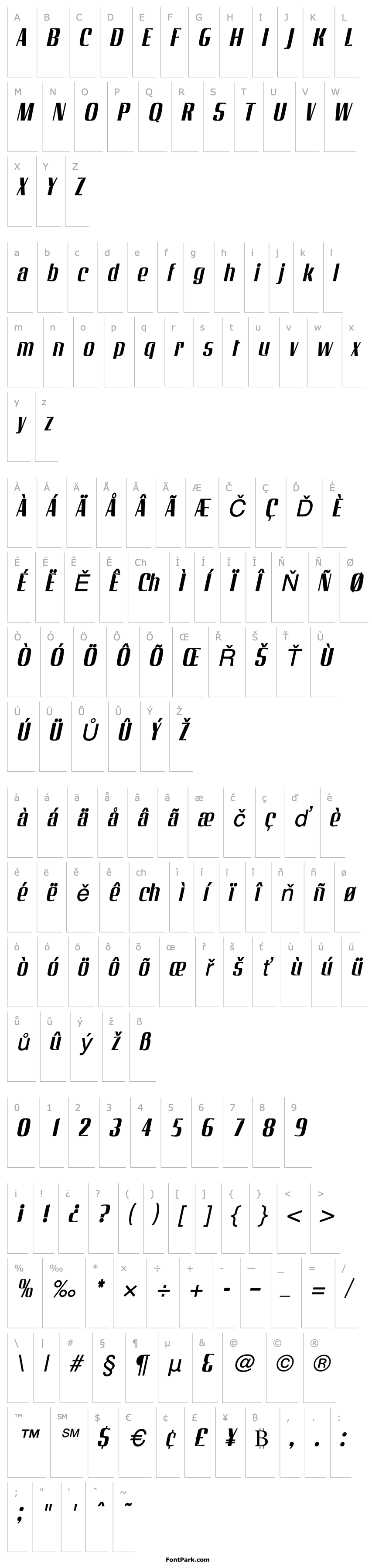 Overview GalaxyCondensed Oblique