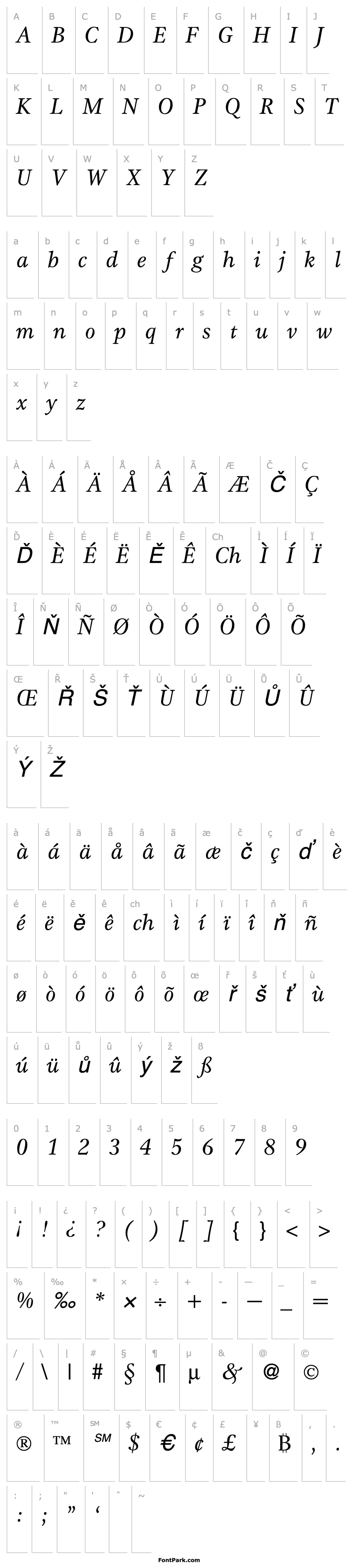 Přehled Game Italic