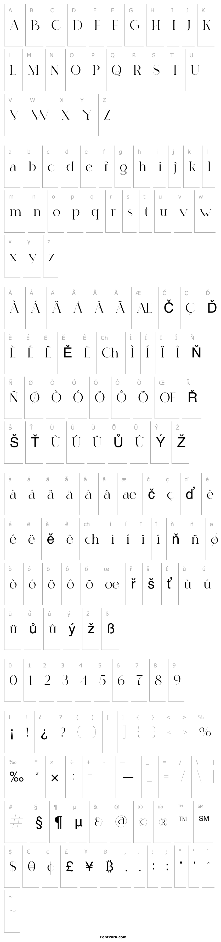 Overview Gangitem-Regular