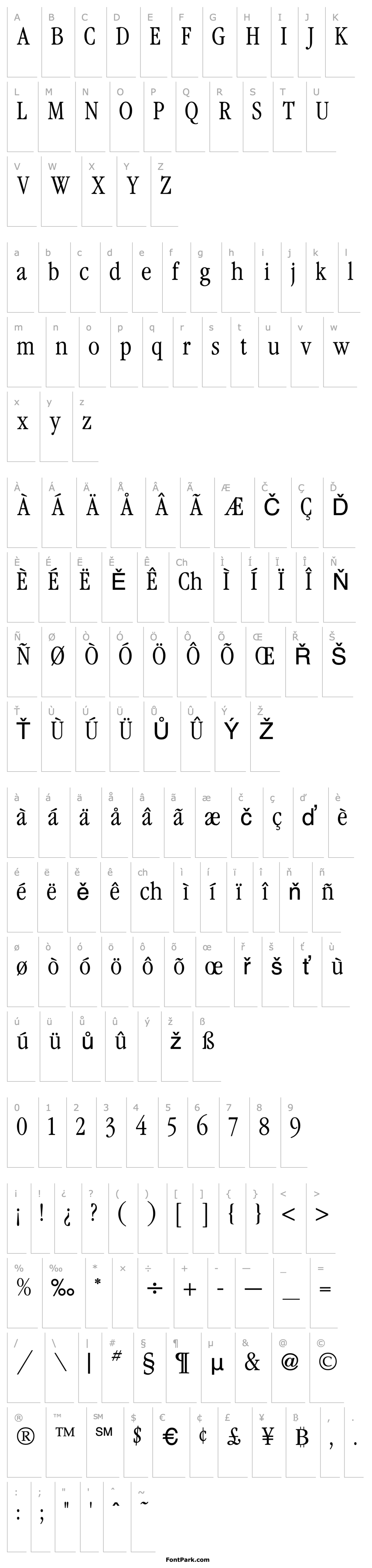 Overview Garamond Regular