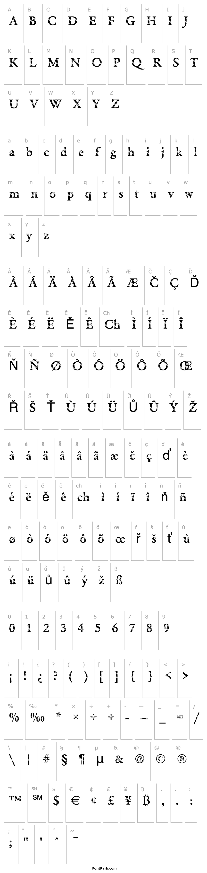 Overview Garamond21 Becker