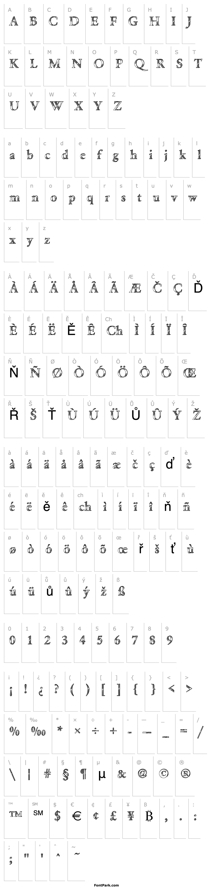 Overview Garamond24 Becker