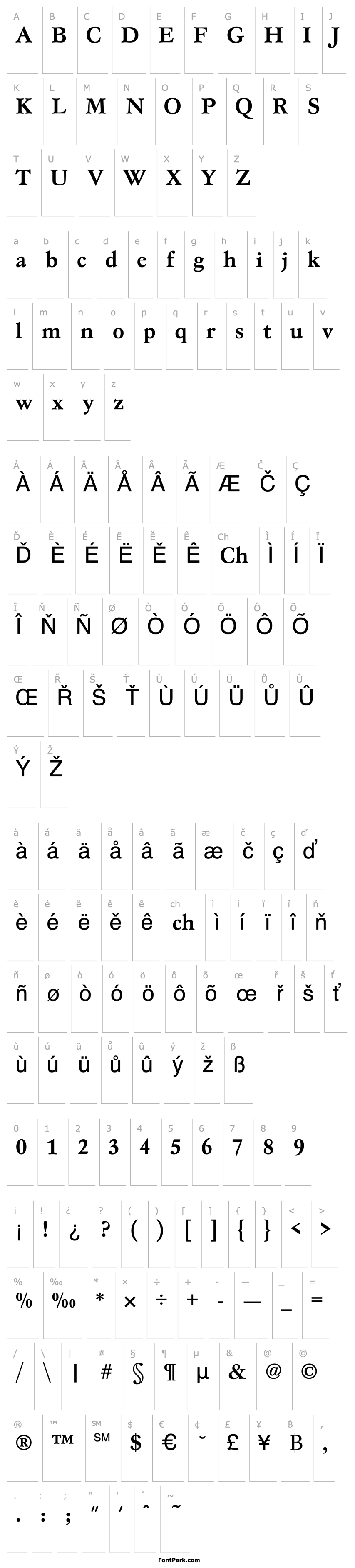 Overview GaramondNo4TEEMed