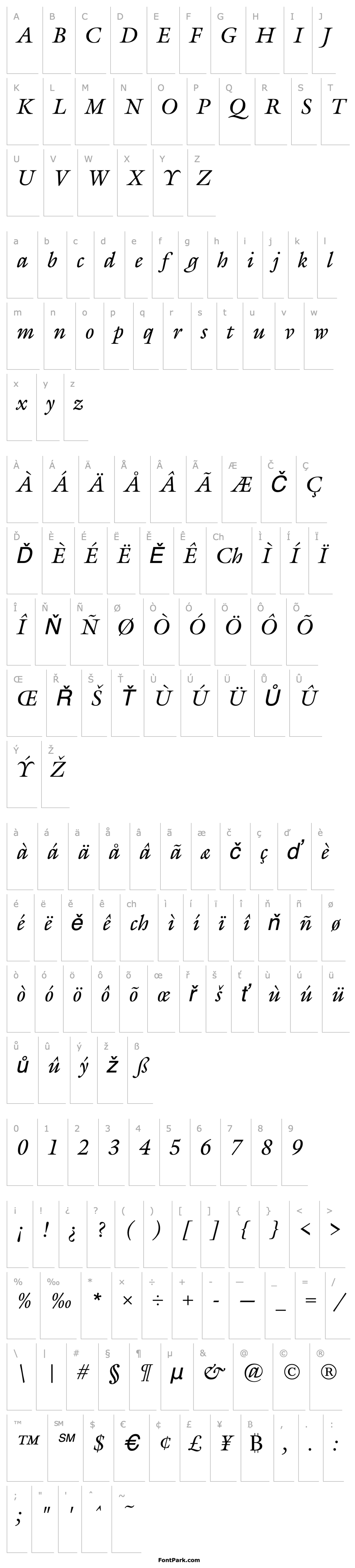 Overview Gareth Italic