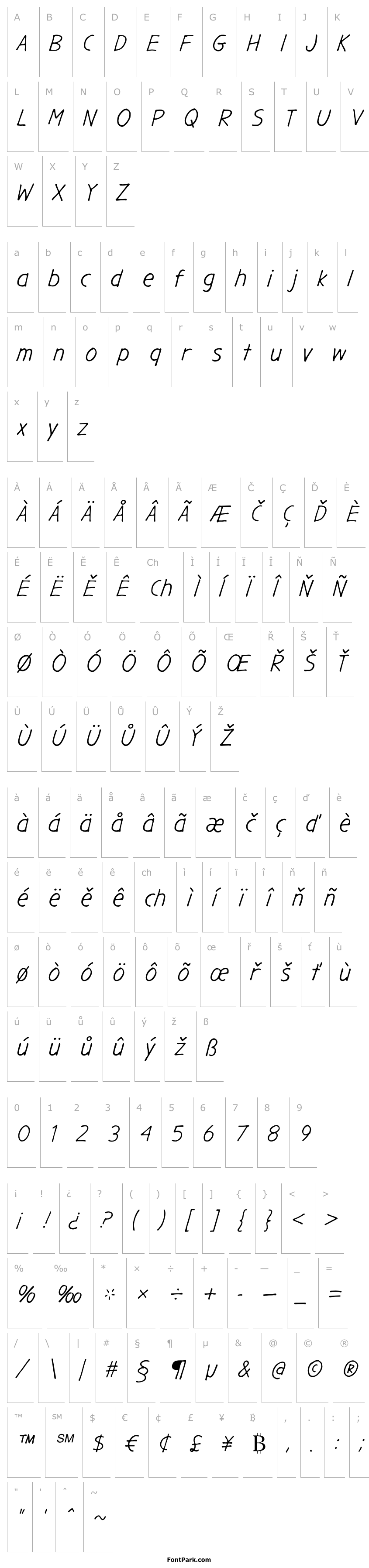 Overview GargleRg-Italic
