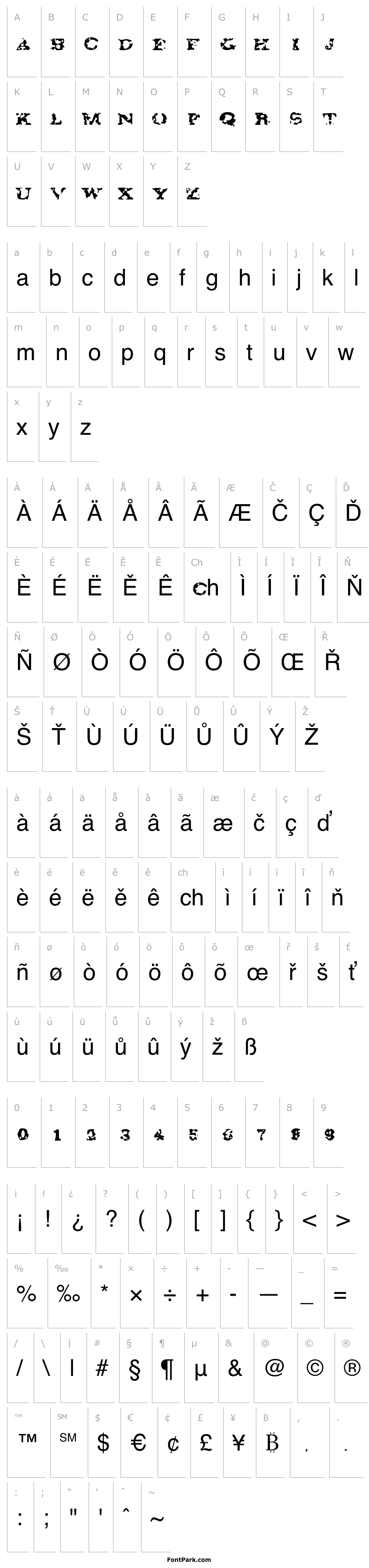 GAZA 67 Font | FontPark.com