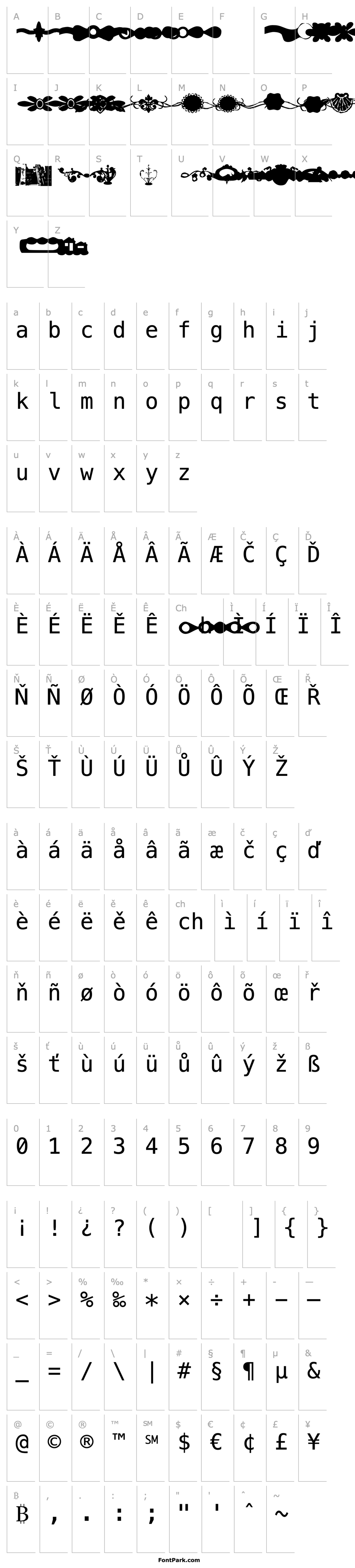 Overview GC Design Line Dingbat