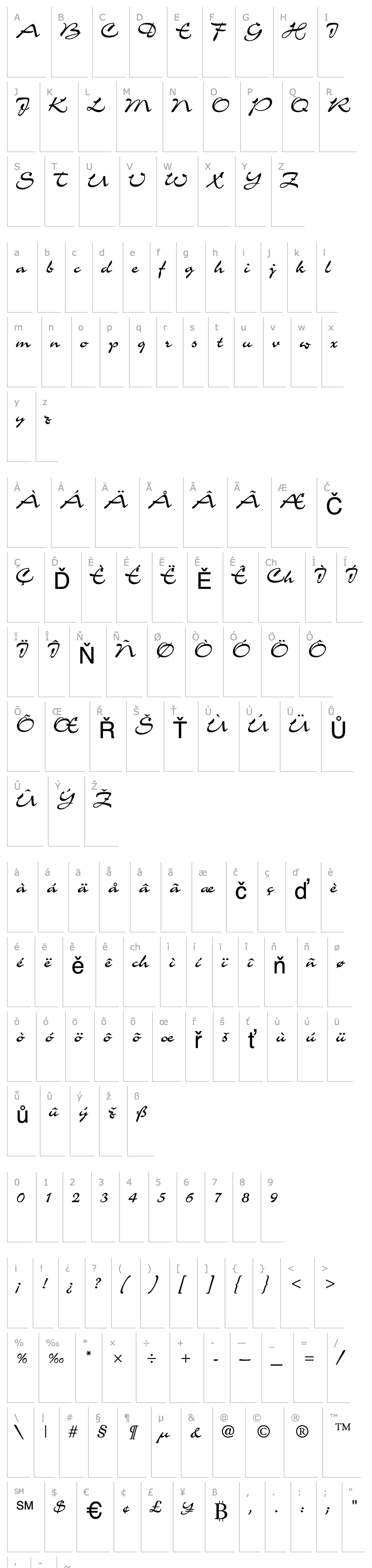 Overview GE Memograph Script Normal