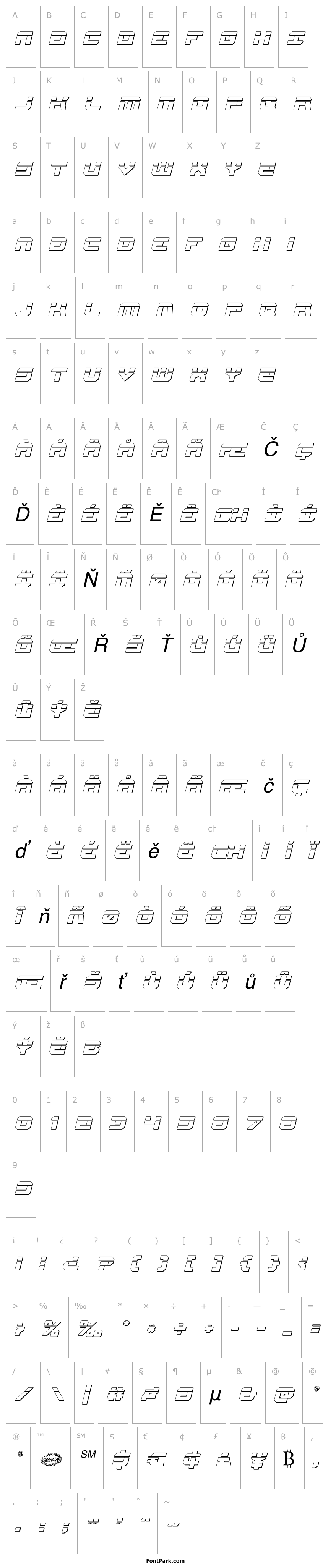 Overview Gearhead Bullet Italic