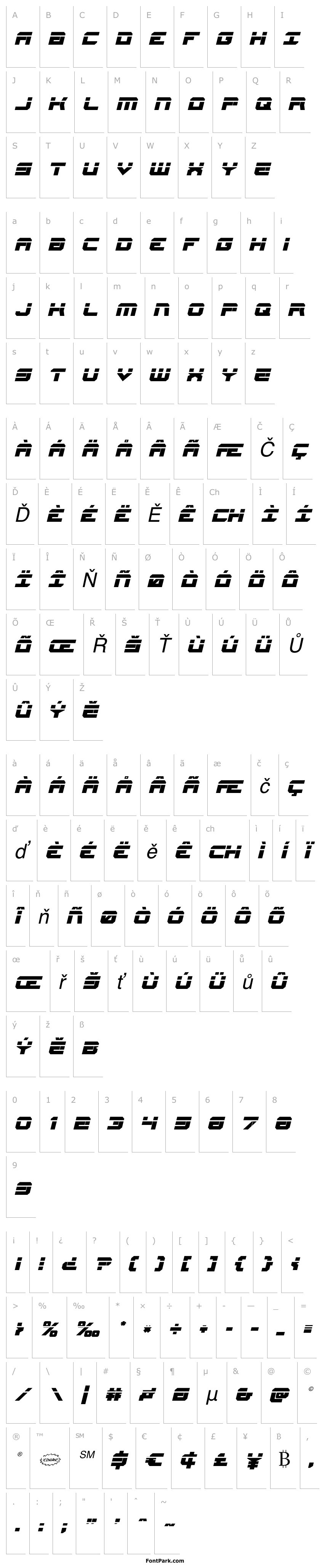 Overview Gearhead Laser Italic