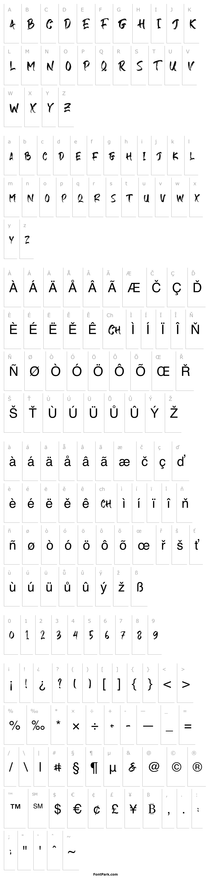 Overview Gebrush Regular