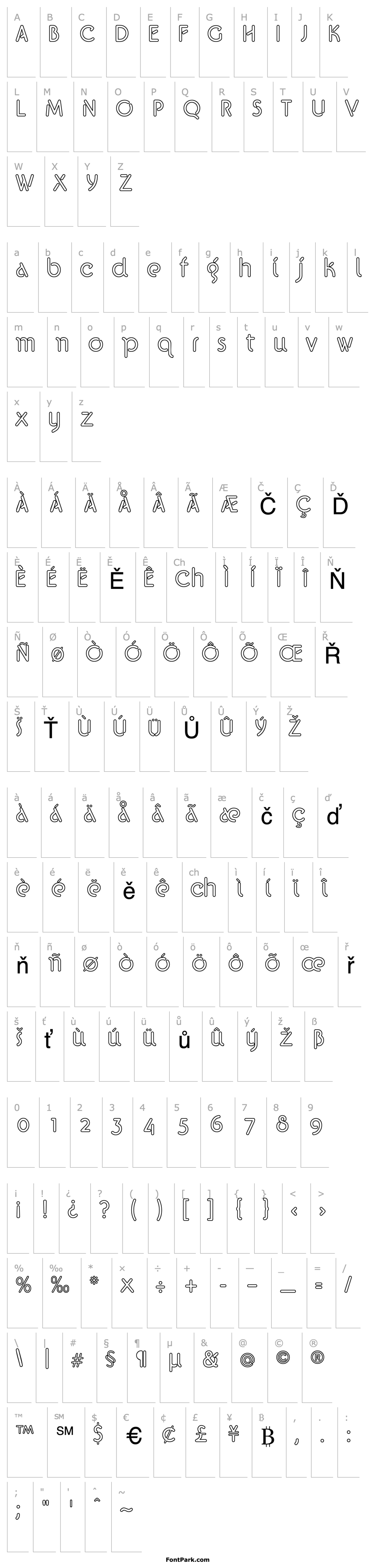 Overview Gelato Regular  Outline