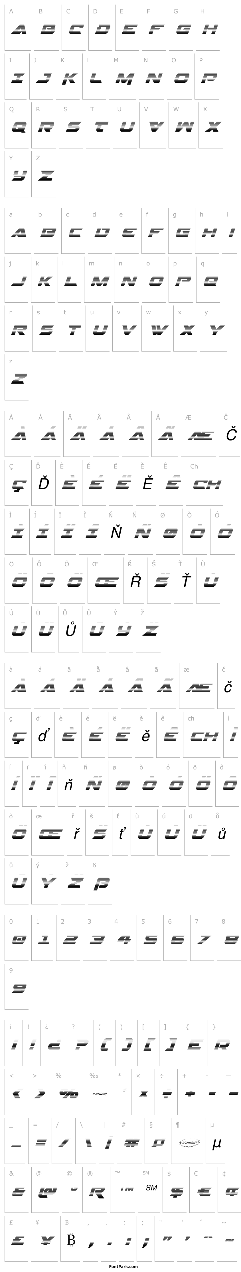 Overview Gemina 2 Gradient Italic